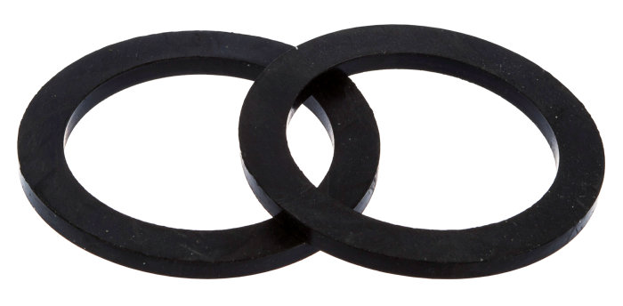 Gummipakning 1 1/4" til forskruning 2 stk.